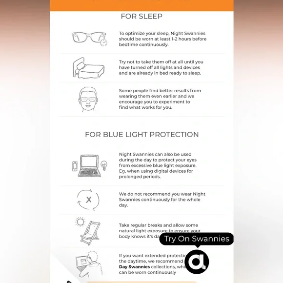 Swanwick Large Aviator Glasses Night Blue Light Blocking - Picture 8 of 16